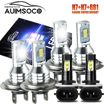 For Hyundai Veloster 2012-2015 LED Headlight Bulb High/Low & Fog Light Combo Kit • $36.99