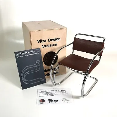 Vitra Design Museum Miniature Mies Van Der Rohe MR 20 Chair • $350