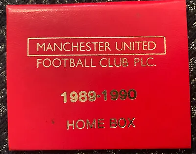 £39.99 • Buy Manchester United Director Box Season Ticket Book 1989 1990 Rookie Trophy Season
