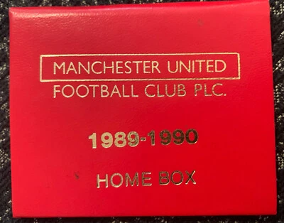 £39.99 • Buy Manchester United Director Box Season Ticket Book 1989 1990 Rookie Trophy Season