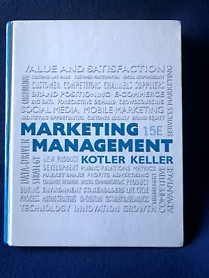 Marketing Management By Kevin Keller And Philip Kotler (2014 Hardcover) • $19.99