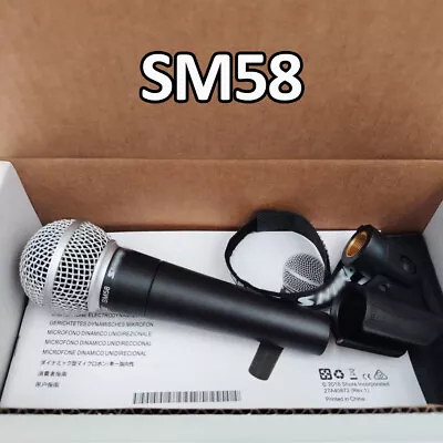 SM58 Dynamic Cardioid Vocal Microphone With On/Off Switch • $37.90