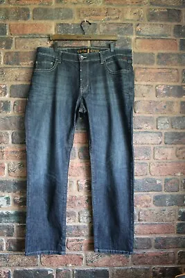 Men's Dark Blue Jeans Size 40  Waist 32  Leg By Camel Active Woodstock Used Con • £32