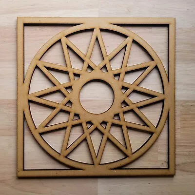 Arabic Star/Sun Decorative Screen Radiator Cabinet Square MDF Panel 2ftx2ft 038 • £17.85