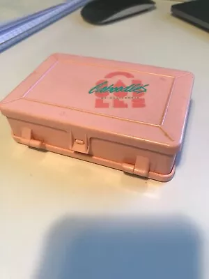 $9.87 • Buy SMALL Vintage Caboodles Travel Makeup Case Organizer In Pink