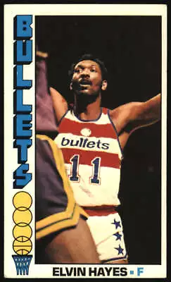 1976-77 Topps #120 Elvin Hayes VGEX Bullets 571304 • $6.66