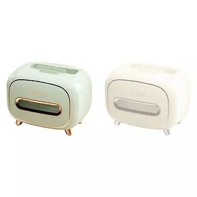 Tissue Box Stylish Sheet Paper Dispenser Case For Vanity Bathroom Household • $37.10