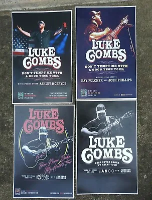 $10 • Buy Luke Combs 11x17 Tour Concert Poster Cd Shirt Tickets Country
