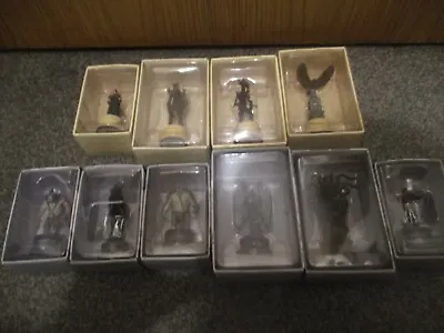 Lord Of The Rings Eaglemoss Chess Set Lead Figures X 10 Boxed New. • £20