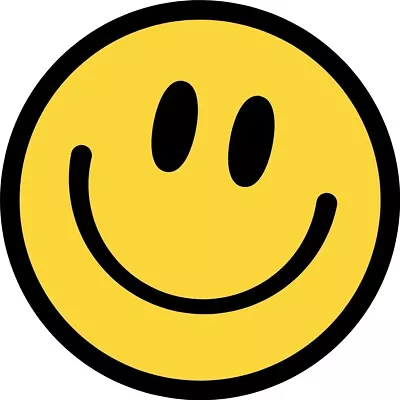 Smiley Face Sticker Acid House Rave Decal Stickers  Funny Laptop Stickers • £2.49