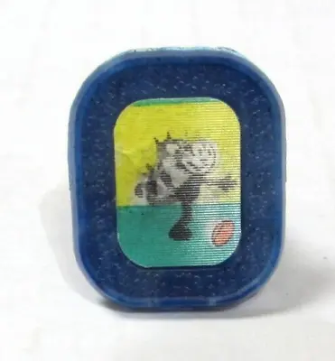 Felix The Cat W/Football Vintage Vari-Vue Flicker Ring Vending Machine Prize • $17.95