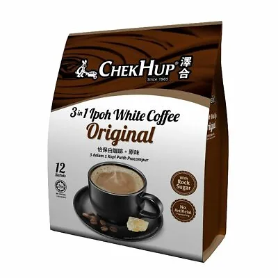 Malaysia Chek Hup 3 In 1 Ipoh White Coffee- Original (12 Sachets X 40g) • $18.50