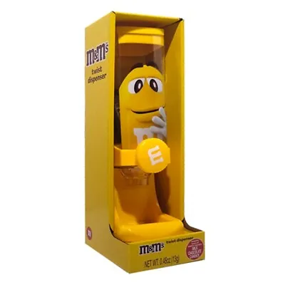 M&M'S L Twist Dispenser L Yellow Character L Authentic • $28.99