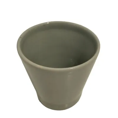 Gray Ceramic Flower Pot 3 Inch Planter • $12.31