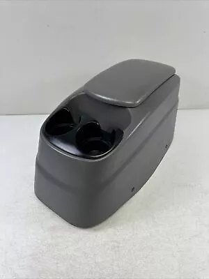 1997-2003 Ford F-150 Center Console Armrest Storage Box OEM Gray Grey • $99.99