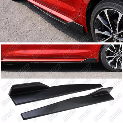 Universal Side Skirt Rocker Protector Extension Kit Fits Toyota Camry Holden • $29.99