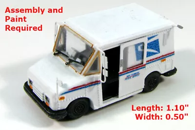 N Scale Grumman LLV Delivery Truck Kit -  By Showcase Miniatures (138) • $19