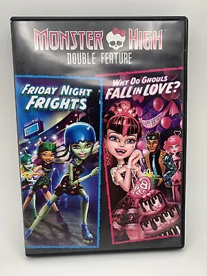 Monster High: Friday Night Frights / Why Do Ghouls Fall In Love? DVD 2012 • $9.99