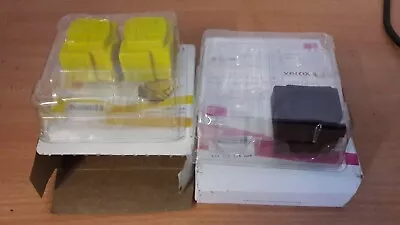 XEROX COLOUR CUBES MAGENTA And YELLOW. METERED. For 8570 And 8580 Printers • £36.99