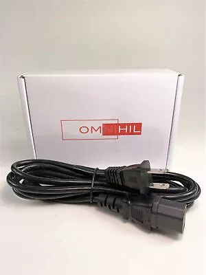 [UL Listed] OMNIHIL 8 Feet Long AC/DC Power Cord For Marantz MM7055 Amplifier • $10.99