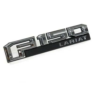 $52.84 • Buy 2015-2018 Ford F-150 Lariat Left Driver Fender Emblem Nameplate OEM FL3Z-16720-F
