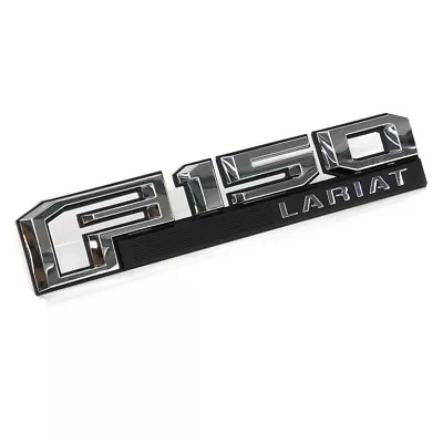 2015-2019 Ford F-150 Lariat Left Driver Fender Emblem Nameplate OEM FL3Z-16720-F • $22.25