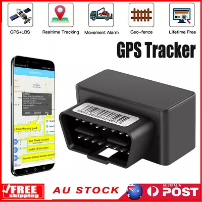4G OBDII GPS Mini Tracker Live Realtime Vehicle Car Spy OBD2 Tracking Device AU • $24.99