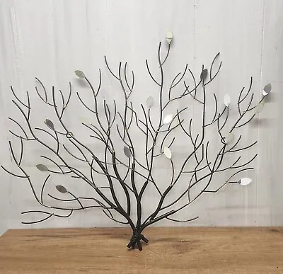 Large Metal Art Wire Tree Branches Leaves Wall Decor Industrial 30  X 23 Hanging • $69