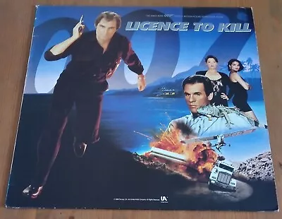 Licence To Kill James Bond Soundtrack Vinyl 1989 007 MCA Records MCG-6051 • $49.72