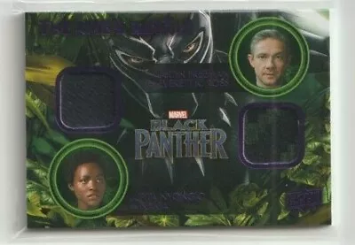 Black Panther Costume Trading Card #KD-EN Lupita Nyongo & Martin Freeman (A) • $39