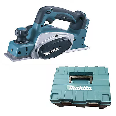 Makita 18v Lxt Bkp180 Bkp180z Bkp180rfe Planer And Plastic Case • £273.99