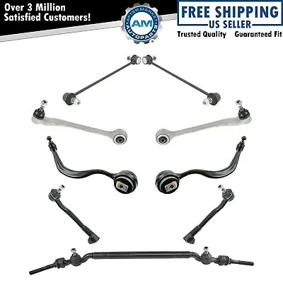 Front Control Arm Tie Sway Bar Drag Link Suspension Kit For 95-01 E38 740i 750i • $184.18