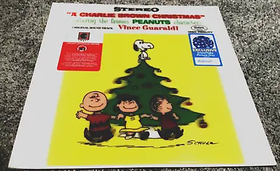 A Charlie Brown Christmas Rare Snowflake Picture Disc Lenticular Vinyl LP - New! • $42
