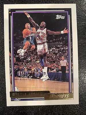 Muggsy Bogues 1992-93 Topps Gold #176 Parallel Charlotte Hornets • $1.50