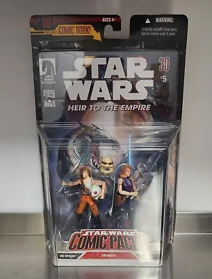 Star Wars Heir To The Empire Comic Pack Luke Skywalker & Mara Jade Figures NEW • $50