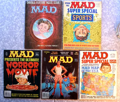 Mad Magazine Lot #225 #226 #227 Plus Super Special 1981 1982 EXCELLENT • $24.25