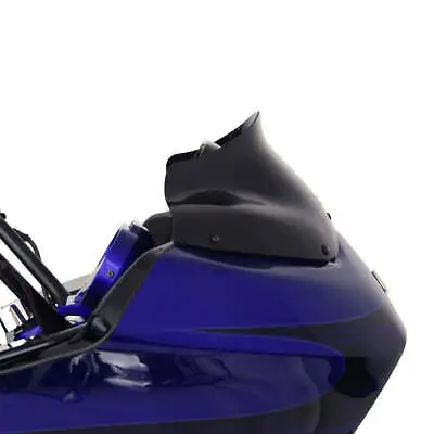 Klock Werks 8  Black Flare Windshield For 1998-2013 Harley Road Glide FLTR • $199.95