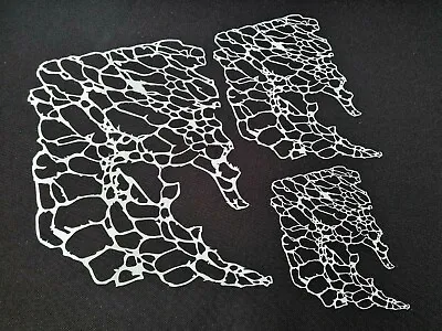 £6.95 • Buy FX Texture Set Of 3 Stencils Organic Cells Pattern Airbrushing Mask Freehand
