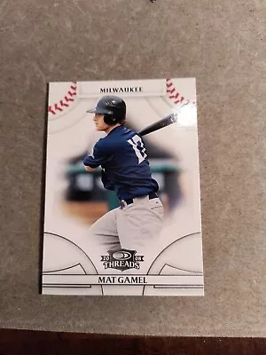 Mat Gamel 2008 Donruss Threads #98 Free Shipping • $0.99