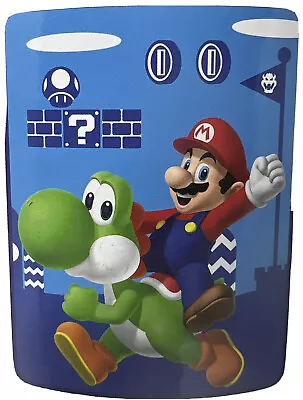 Super Mario Brothers And Yoshi Kids Throw Blanket Plush 46x60 • $29.99