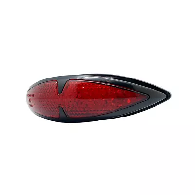 Black Foxtail LED Motorcycle Brake Tail Light Streetfighter Cafe Racer Bobber |  • $39.95