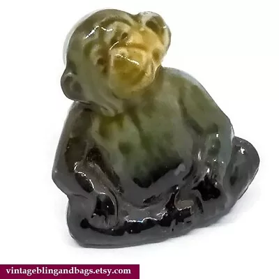 1990s Vintage Wade Chimpanzee Whimsey Wade Whimsey Ornament Wade Figurine #2 • £5