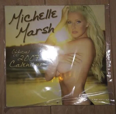 £98.99 • Buy Michelle Marsh Official Calendar 2007 - Back Issue - Glamour Model Actress