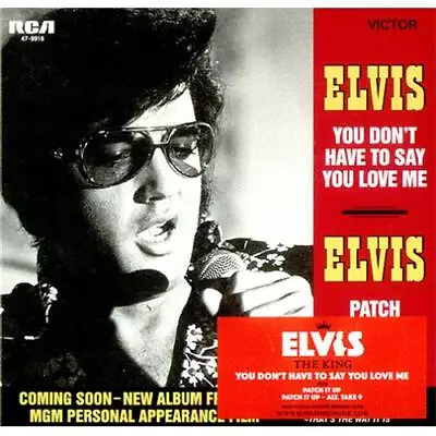 Elvis Presley You Don't Have To Sa... CD Single (CD5 / 5 ) UK • $25.91