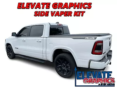 2009-2023 For Ram 1500 Side Vaper Graphics 3m Vinyl Stripes Stickers Decals • $49.95