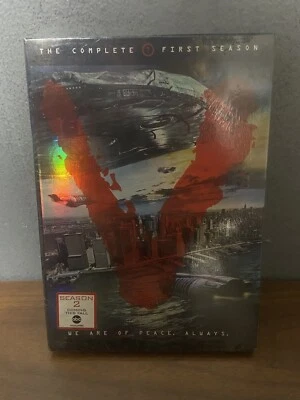 $11.99 • Buy V: The Complete First Season (DVD, 2010, 3-Disc Set) NEW & SEALED