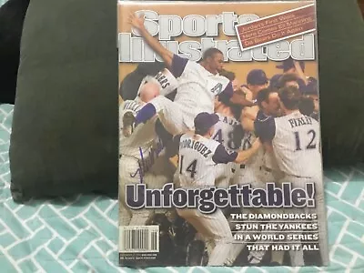 Matt Williams Signed 2001 Sports Illustrated/ Arizona Diamondbacks Ws Champions • $25