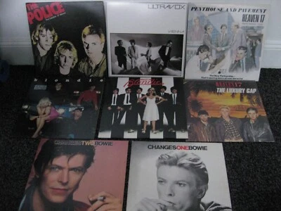 £50 • Buy 70's & 80's Albums. DAVID BOWIE. BLONDIE. HEAVEN 17. ULTRAVOX. THE POLICE.