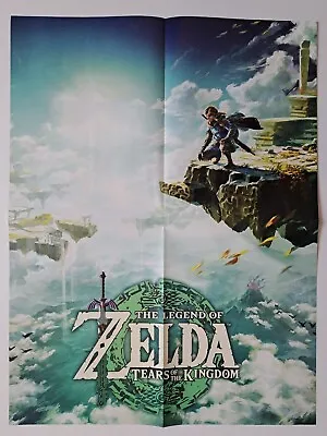 Nintendo Poster: Zelda Tears Of The Kingdom/ Avance Wars 16  X 20  Two Sides! • $14