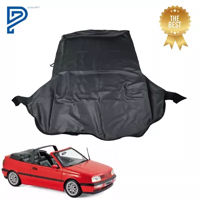 For 1995-2001 Volkswagen VW Golf Cabriolet Convertible Soft Top Black Cabrio • $158.13